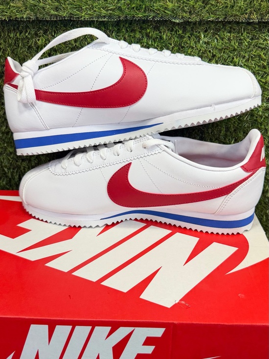 Nike Other - Nike WMNS Classic Cortez Leather Forrest Gump White Red 807471-103 Size 10 NEW